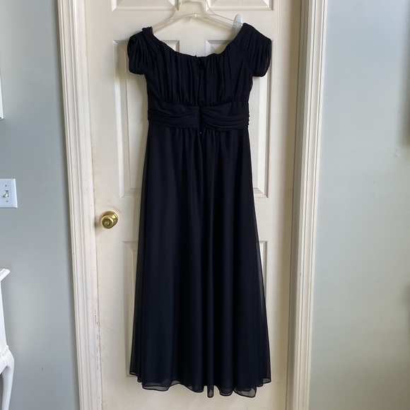 Beautiful Betsy and Adam Off the Shoulder Evening Dress Worn Once - Picture 2 of 2